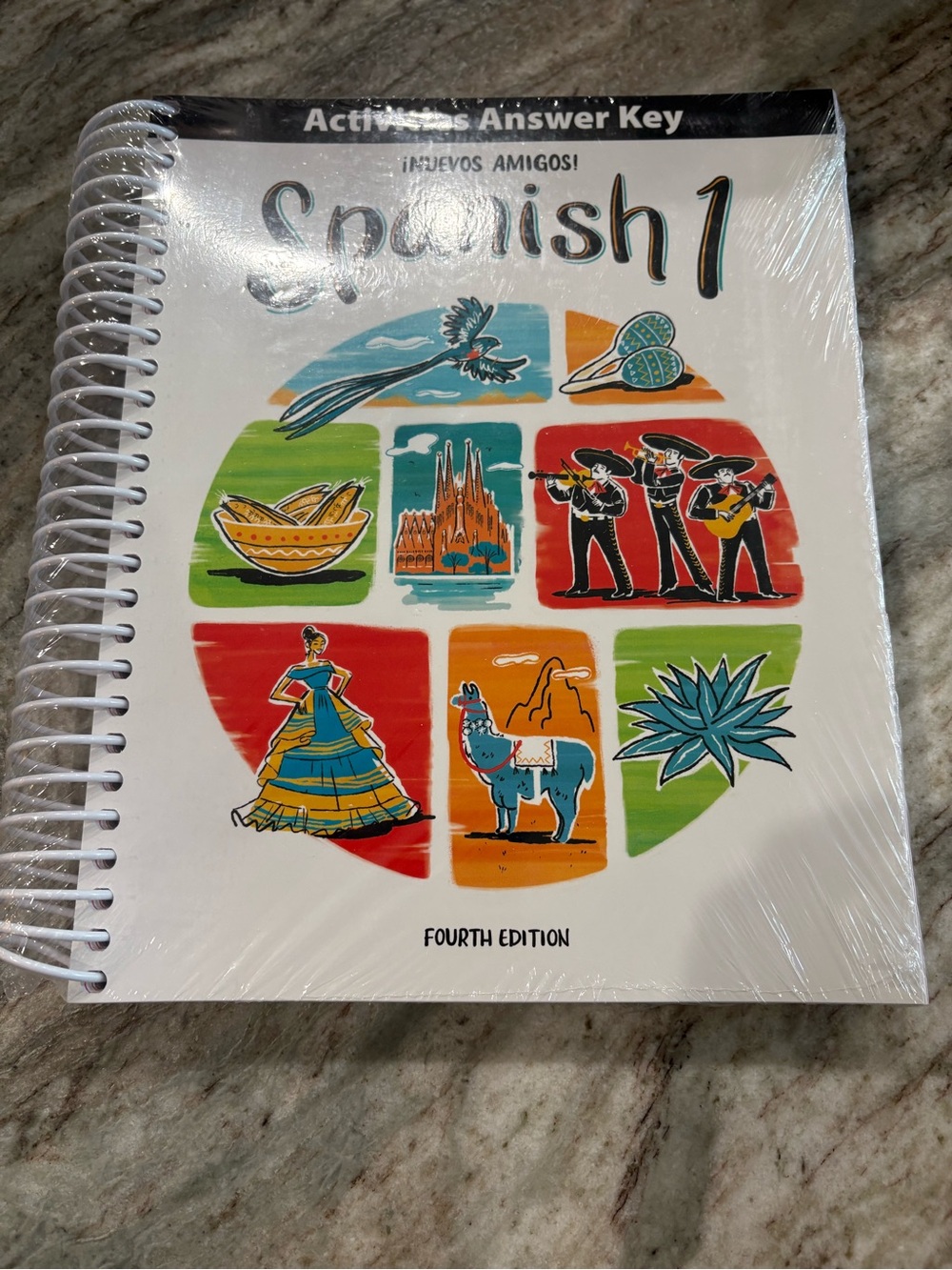 NEW BJU Press (Bob Jones) Homeschool SPANISH 1 Student Activities WB Answer Key